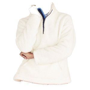 J. Crew Teddy Fleece Popover